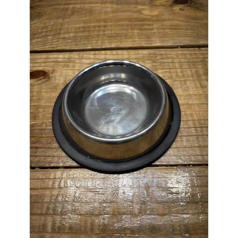 Forever Pals Stainless Steel Non-Skid Cat Dish 6.6 oz